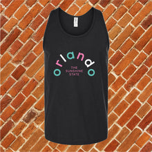 Load image into Gallery viewer, Orlando The Sunshine State Unisex Tank Top