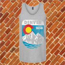 Load image into Gallery viewer, Denver Colorado Flag Unisex Tank Top
