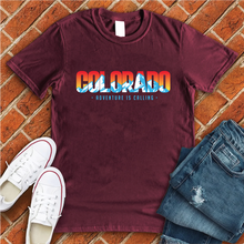 Load image into Gallery viewer, Colorado Adventure is Calling Tee