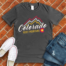 Load image into Gallery viewer, Rocky Mountain Colorado Flag Tee