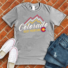 Load image into Gallery viewer, Rocky Mountain Colorado Flag Tee