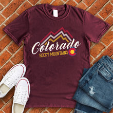 Load image into Gallery viewer, Rocky Mountain Colorado Flag Tee