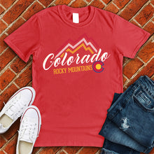 Load image into Gallery viewer, Rocky Mountain Colorado Flag Tee