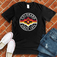 Load image into Gallery viewer, Geometric Colorado Badge Tee