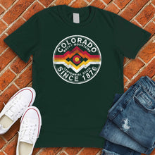 Load image into Gallery viewer, Geometric Colorado Badge Tee