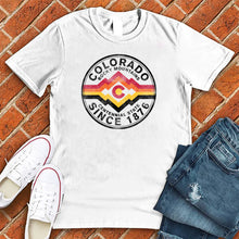 Load image into Gallery viewer, Geometric Colorado Badge Tee