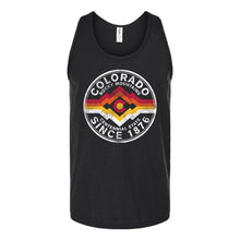 Load image into Gallery viewer, Geometric Colorado Badge Unisex Tank Top