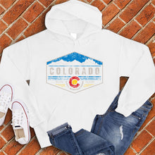 Load image into Gallery viewer, Colorado Hexagon Badge Hoodie