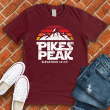 Load image into Gallery viewer, Pikes Peak Sunset Tee