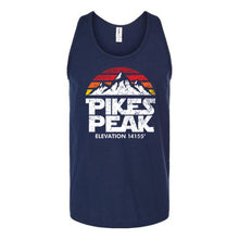 Load image into Gallery viewer, Pikes Peak Sunset Unisex Tank Top