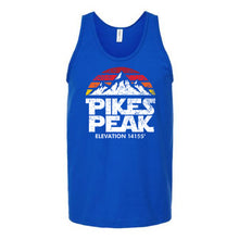 Load image into Gallery viewer, Pikes Peak Sunset Unisex Tank Top