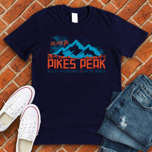 Load image into Gallery viewer, Pikes Peak Mountains Tee