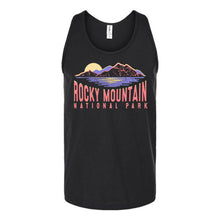 Load image into Gallery viewer, Coral Rocky Mountains Unisex Tank Top