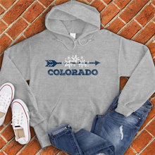 Load image into Gallery viewer, Colorado Floral Arrow Hoodie