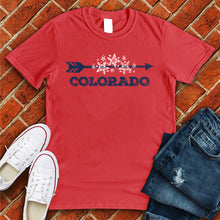 Load image into Gallery viewer, Colorado Floral Arrow Tee