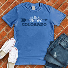 Load image into Gallery viewer, Colorado Floral Arrow Tee