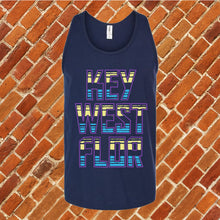 Load image into Gallery viewer, Key West Flor Unisex Tank Top