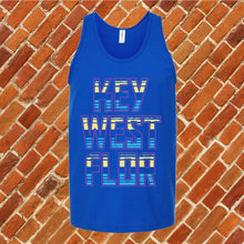 Load image into Gallery viewer, Key West Flor Unisex Tank Top