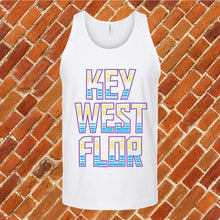 Load image into Gallery viewer, Key West Flor Unisex Tank Top