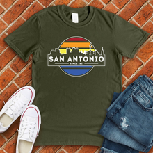 Load image into Gallery viewer, San Antonio City Line Colors Tee