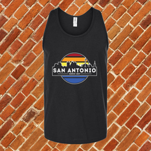 Load image into Gallery viewer, San Antonio City Line Colors Unisex Tank Top