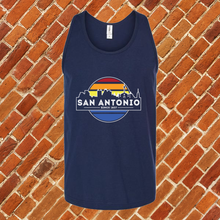 Load image into Gallery viewer, San Antonio City Line Colors Unisex Tank Top
