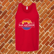 Load image into Gallery viewer, San Antonio City Line Colors Unisex Tank Top