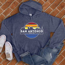 Load image into Gallery viewer, San Antonio City Line Colors Hoodie