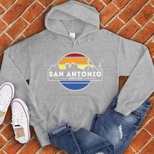 Load image into Gallery viewer, San Antonio City Line Colors Hoodie