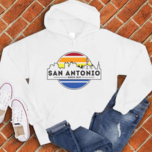 Load image into Gallery viewer, San Antonio City Line Colors Hoodie