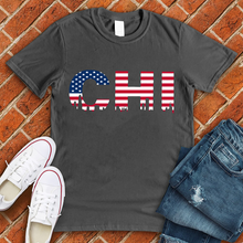 Load image into Gallery viewer, CHI American Flag Tee