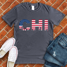 Load image into Gallery viewer, CHI American Flag Tee