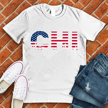 Load image into Gallery viewer, CHI American Flag Tee