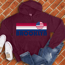 Load image into Gallery viewer, Brooklyn American Flag Rainbow Hoodie