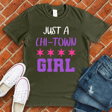 Load image into Gallery viewer, Just A CHI Town Girl Tee