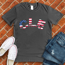 Load image into Gallery viewer, CLE American Flag Tee
