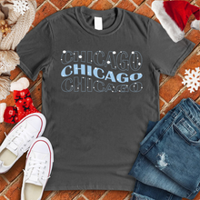 Load image into Gallery viewer, Chicago Snow Curve Tee