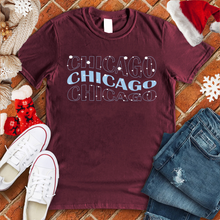 Load image into Gallery viewer, Chicago Snow Curve Tee