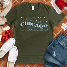 Load image into Gallery viewer, Chicago Snow Curve Tee