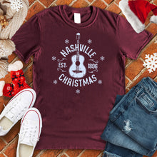 Load image into Gallery viewer, Nashville Christmas Music Tee