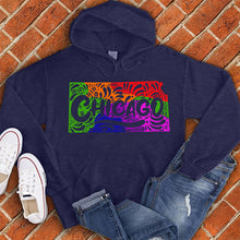 Load image into Gallery viewer, Colorful Chicago Hoodie
