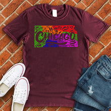 Load image into Gallery viewer, Colorful Chicago T-shirt