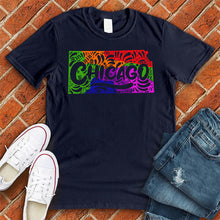 Load image into Gallery viewer, Colorful Chicago T-shirt