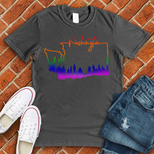 Load image into Gallery viewer, Colorful Washington Tee