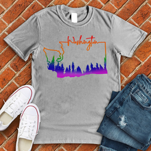 Load image into Gallery viewer, Colorful Washington Tee
