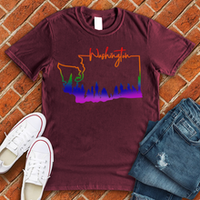 Load image into Gallery viewer, Colorful Washington Tee