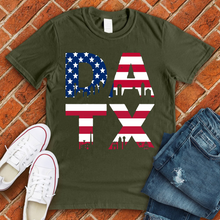 Load image into Gallery viewer, American Flag DATX Tee