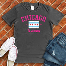 Load image into Gallery viewer, Chicago Flag Tee