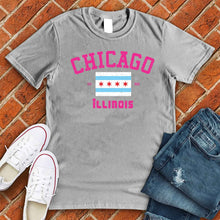 Load image into Gallery viewer, Chicago Flag Tee