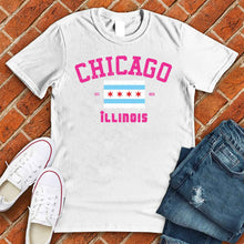 Load image into Gallery viewer, Chicago Flag Tee